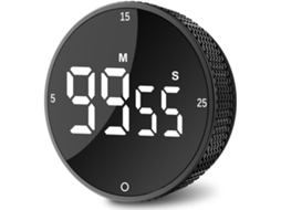 Temporizador Digital De Cocina Magnético Con Pantalla Led