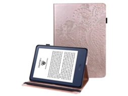 Capa Protetora Para Kindle Paperwhite 6 Em Couro Pu Com Porta Cartão Estampado. Tuotuo (2022)
