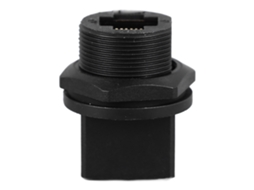 Laxiscreed Conector Rj45 Ip67/ip68 À Prova De Água Com 2 Ports De Rede