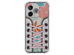Capa Tumundosmartphone De Silicone À Prova De Choque Para Honor 600 Lite 5g Com Estampa De Tênis 09 Desenhos