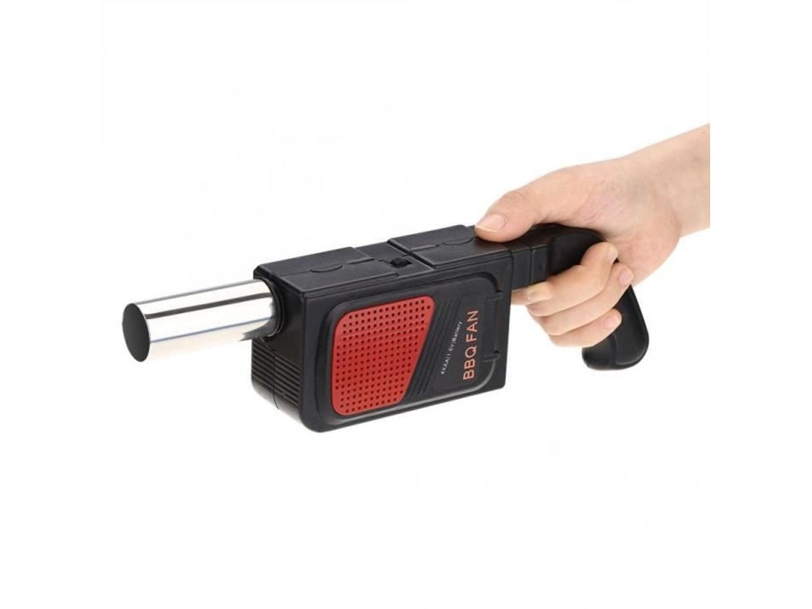 Ventilador de ar elétrico portátil para churrasco, ferramenta para cozinhar piquenique ao ar livre 0CD0A70 S/MARCA
