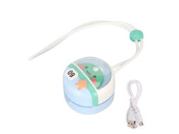 Ventilador Colgante Cuello Cute Sin Aspas 3 Velocidades Usb Portátil Mini Dragón