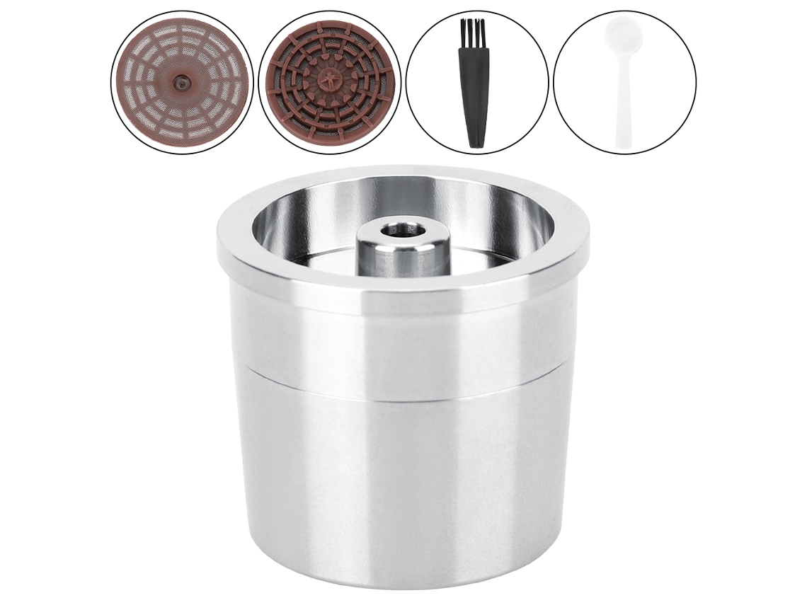 Cápsula Reutilizável de Café com Filtro de Aço Inoxidável 304 para Máquina Illy
