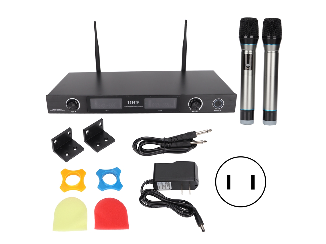 Sistema Modulador Microfone Sem Fio Uhf LAXISCREED
