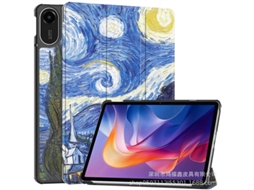Capa Para Tablet Lurelia, Para Samsungcéu Estrelado Tab S10 Lite/s10 Fe 2025/s9/s9 Fe 2024 2025/2024, Dobrável Com Suporte