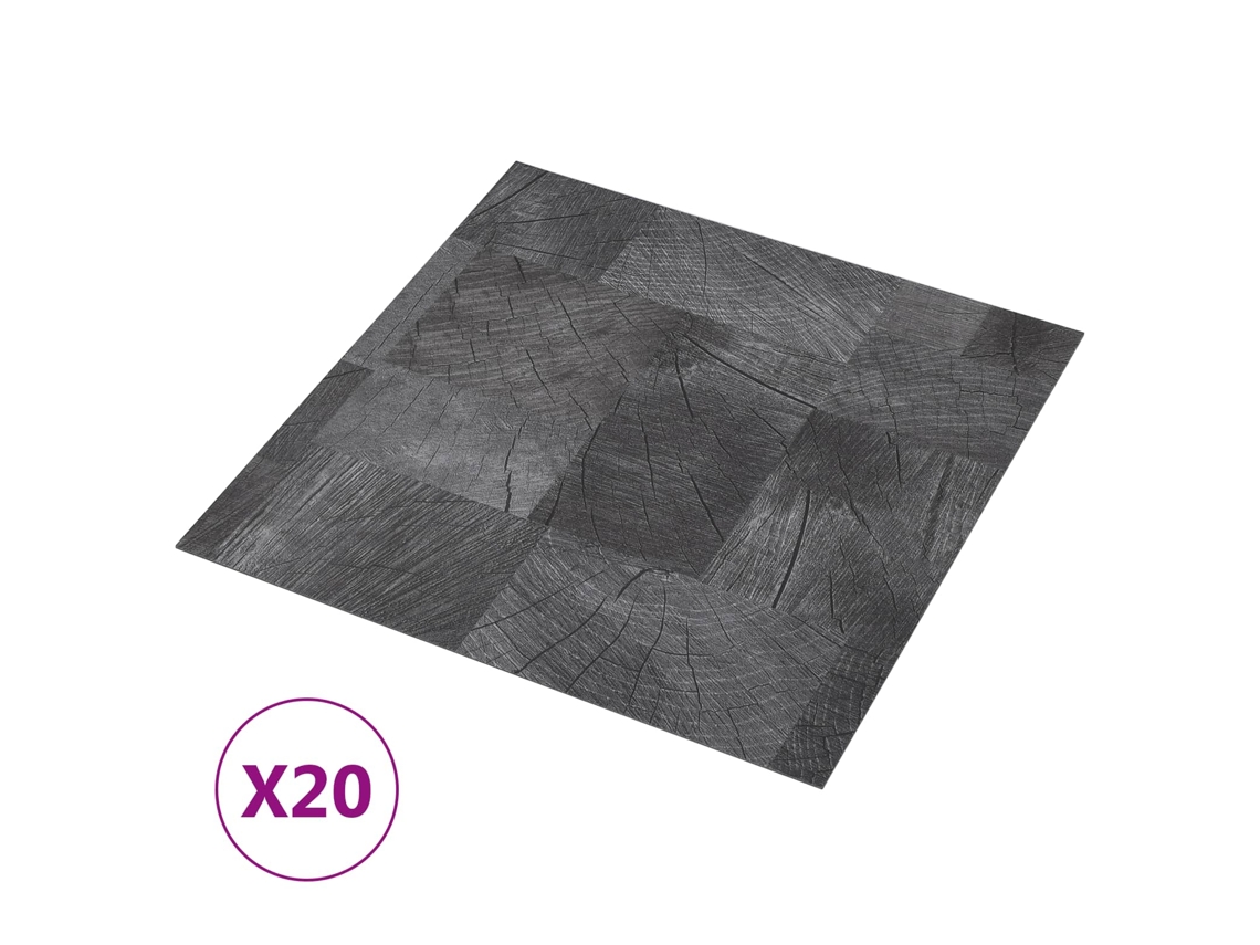 Pranchas de Piso Autoadesivo 30,5 X 30,5 Cm 20 Pcs Pvc MAISON EXCLUSIVE