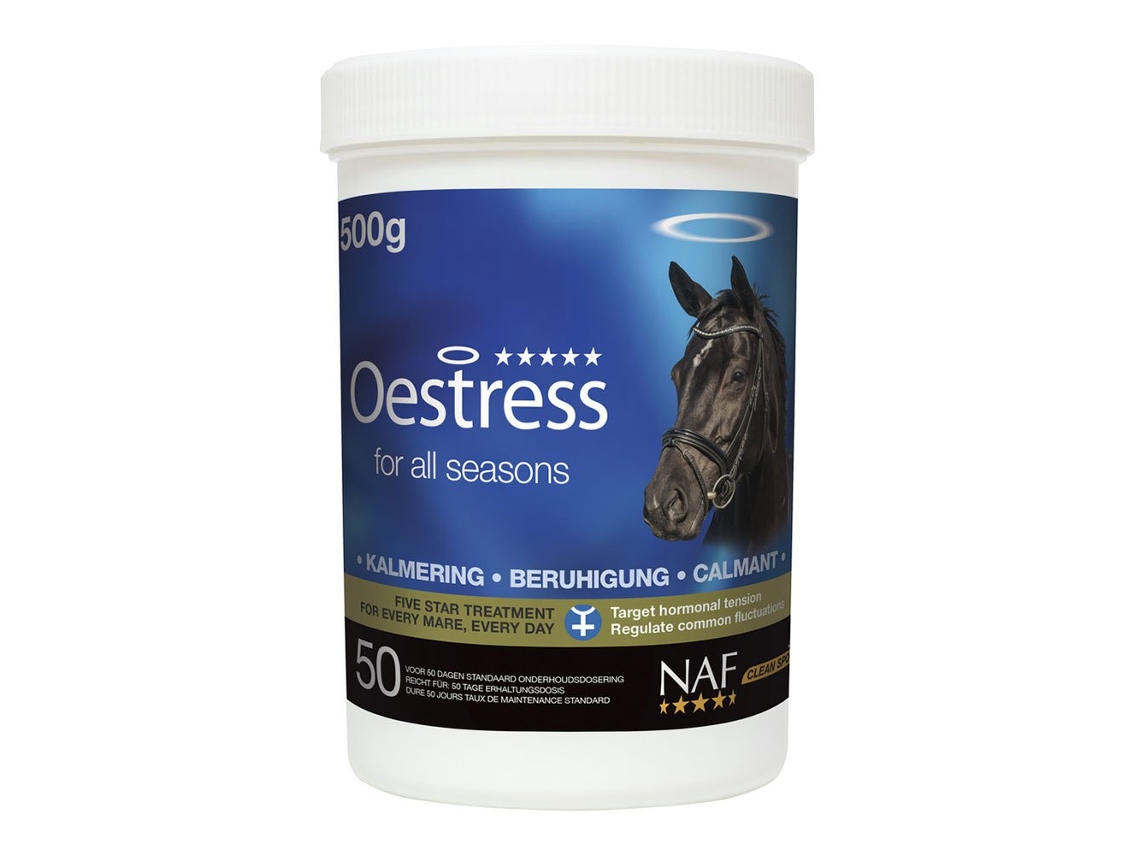 Alimentação Complementar Oestress 500G Transparentenaf Equine
