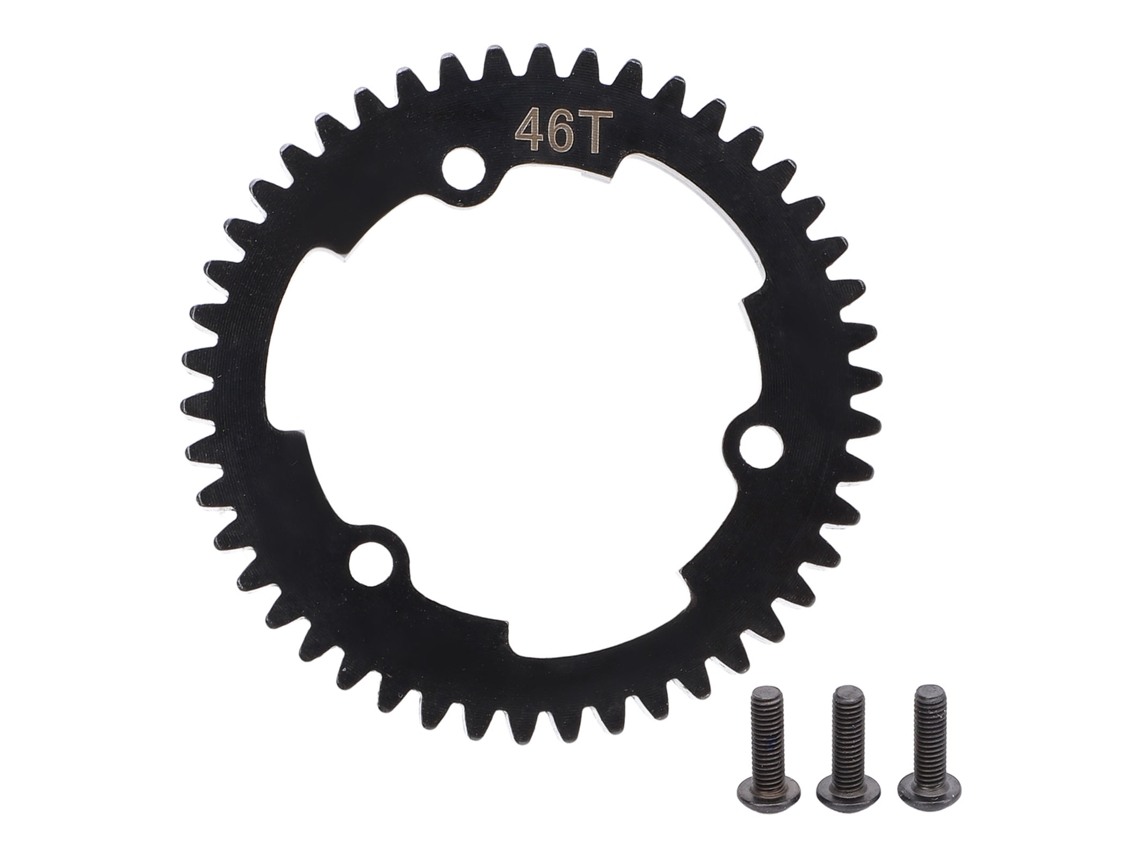 Engrenagem Spur Rc Aço M1 Para Revo 3.3 Slayer 46t