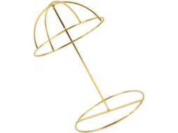 Cabideiro de Chapéus GOKOCO em metal dourado, robusto