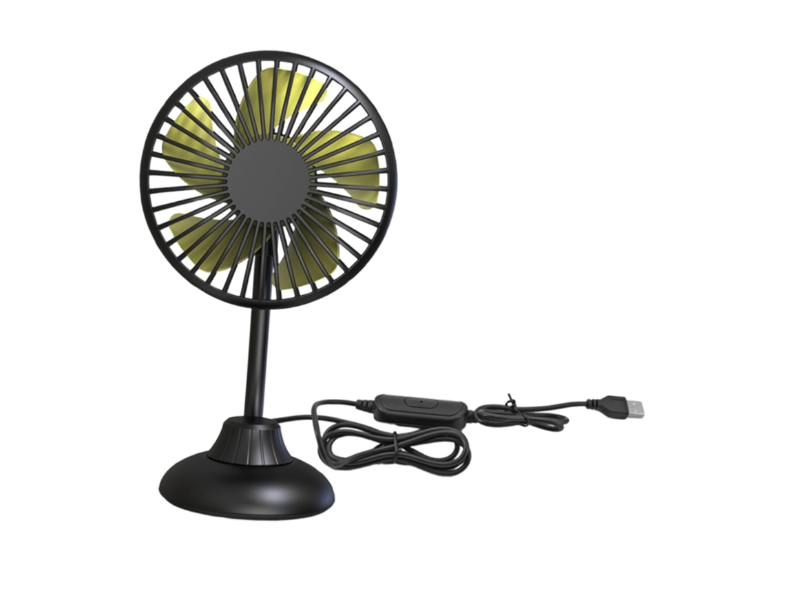 Ventilador Usb Para Circulação De Ar No Painel De Resfriamento Do Veículo