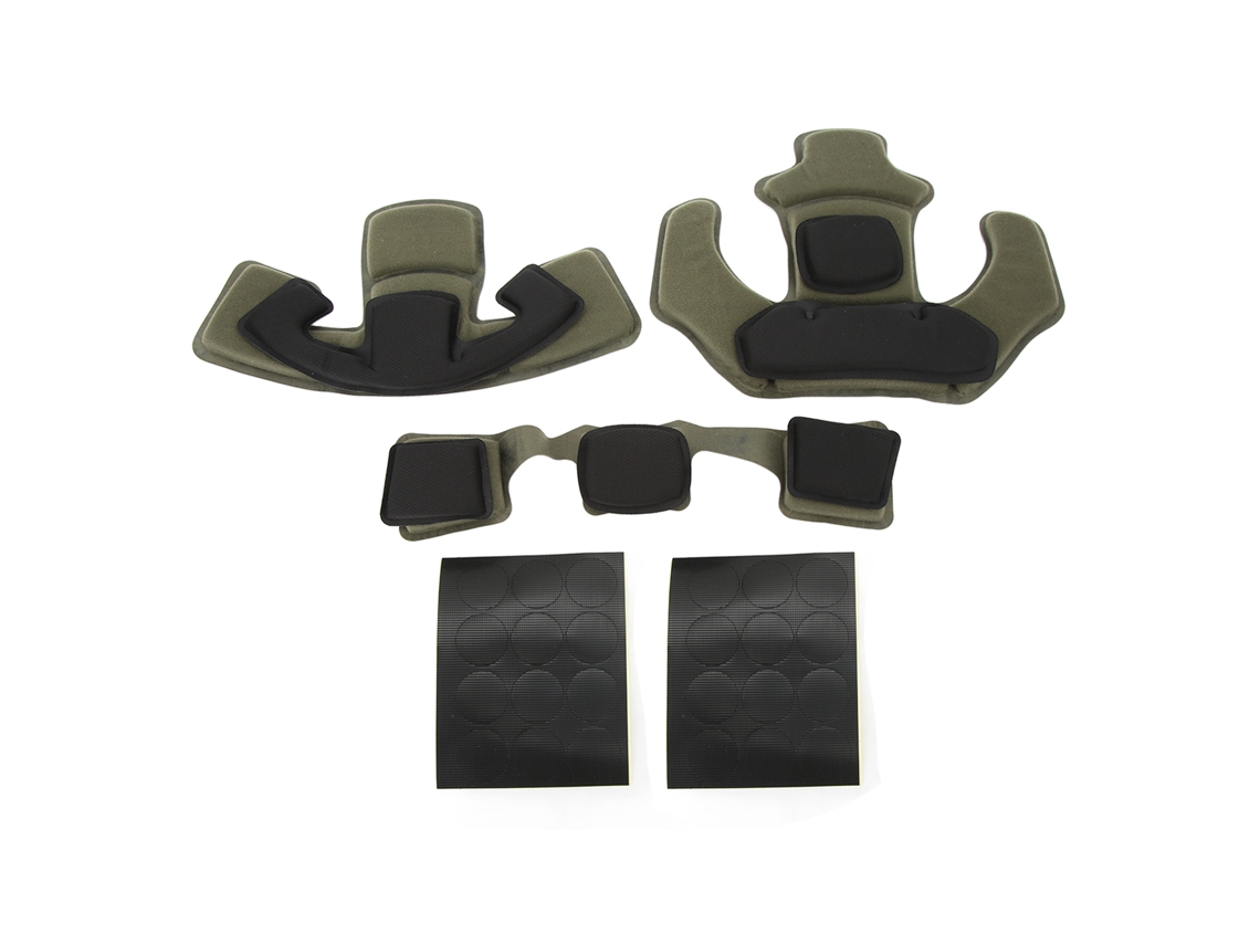 Urbannova-cushion Para Capacete Wendy Od Green Com Espuma De Memória