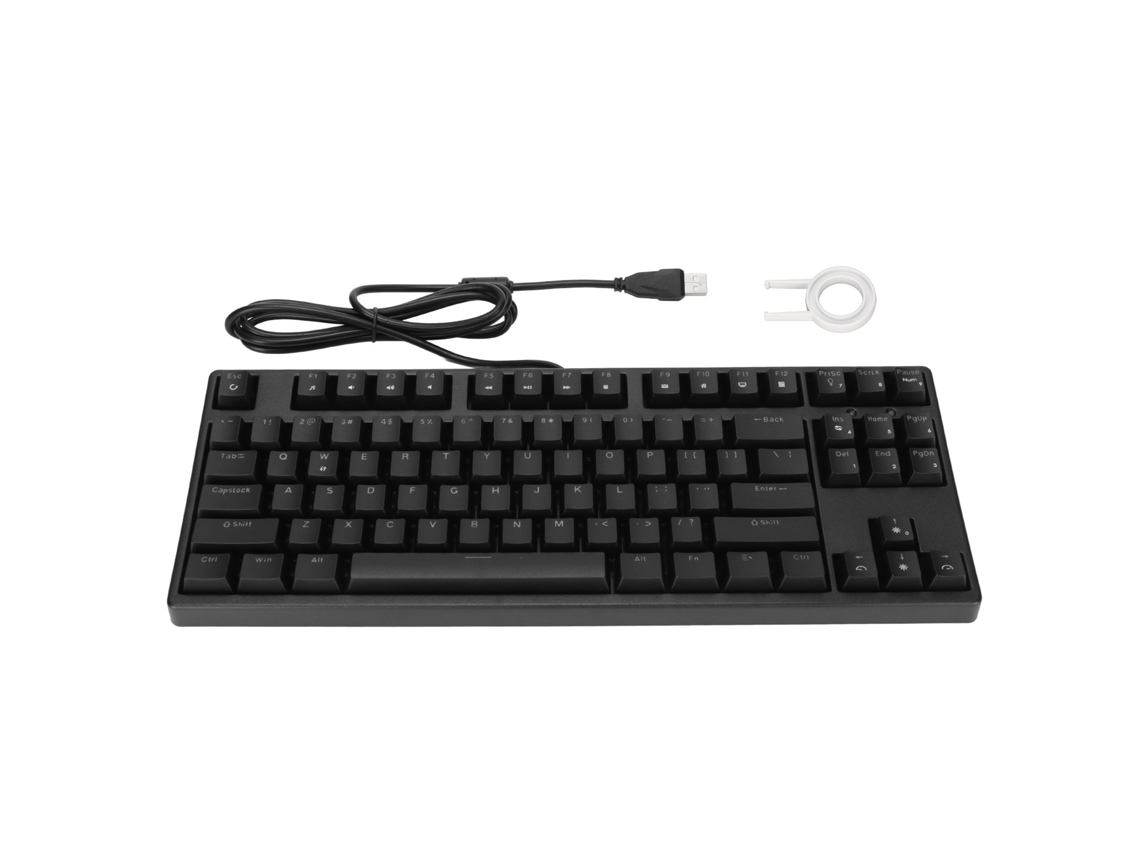 Teclado Mecânico Gamer Com Fio De 87 Teclas