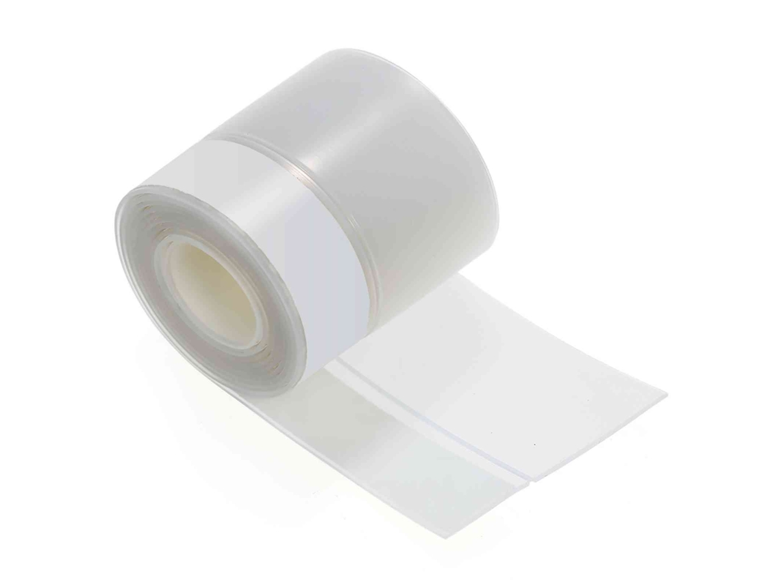Fita de vedação de silicone autoadesiva de 1 m para portas/janelas, isolamento acústico e térmico, redução de ruído e à prova d'água.