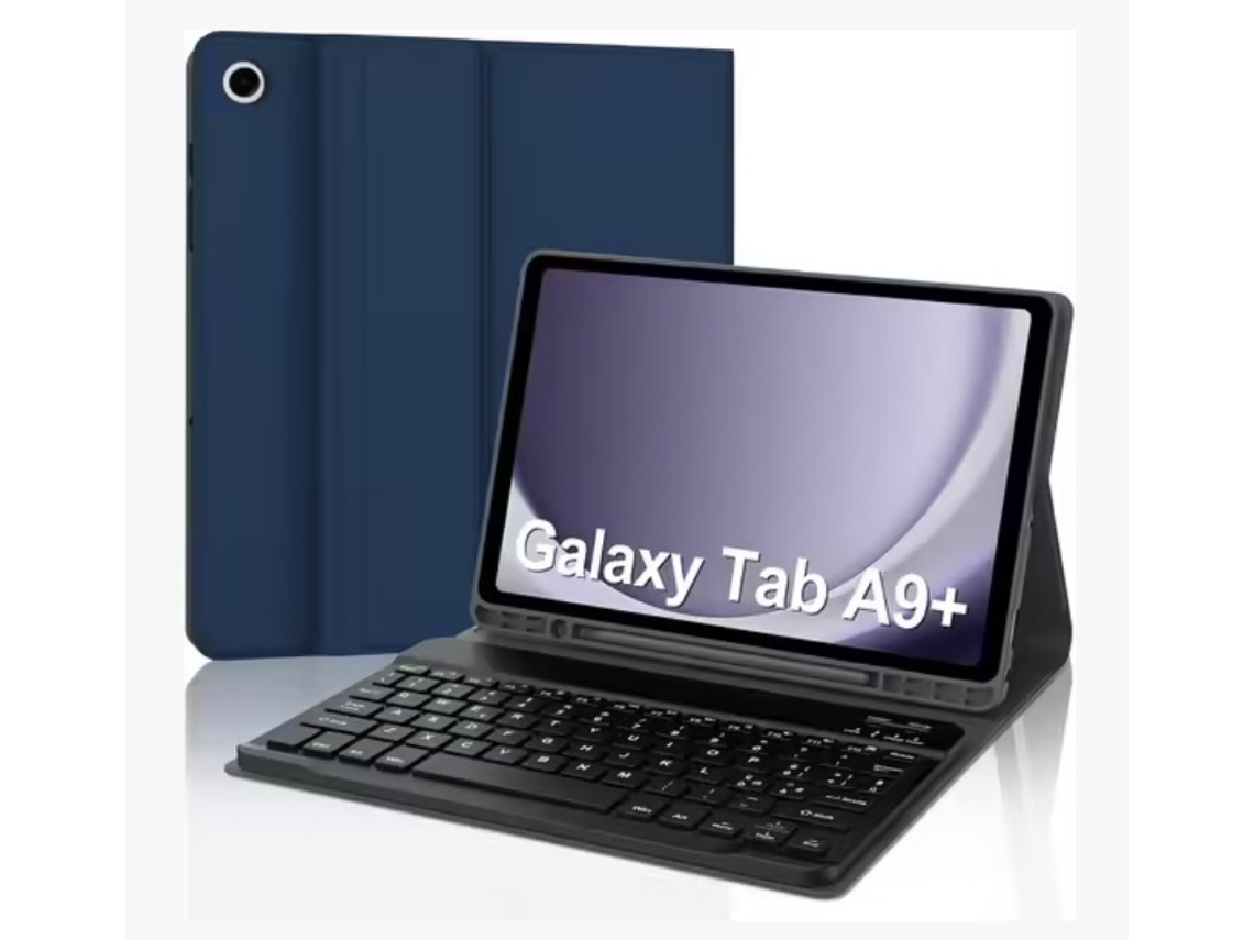 Lurelia Capa Com Teclado Bluetooth Para Ipad Mini 4 Com Suporte Para Caneta