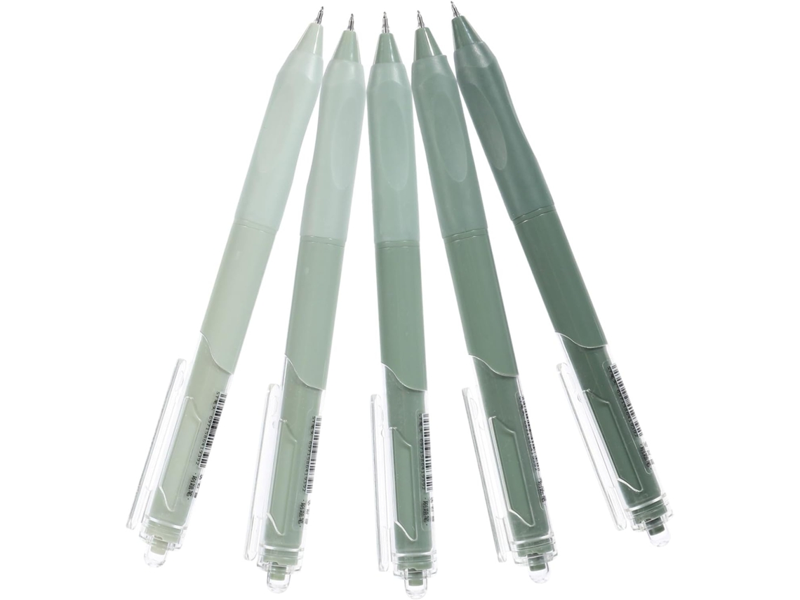 Conjunto De 5 Canetas Em Gel Ergonômicas Para Escrita Confortável,