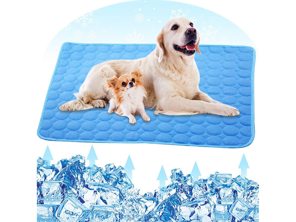 Manta Refrescante, para Cães e Gatos, Autorefrescante, 62x50 Cm, Azul AQUAFORGE