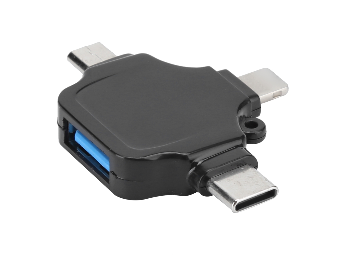 Leitor de Cartões OTG 3 em 1 com USB 3.0 EOOCOO