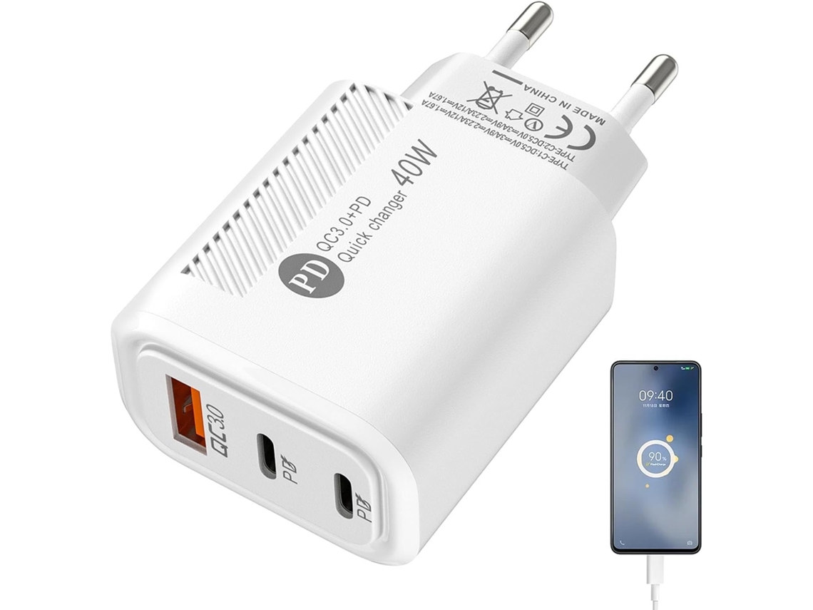 Prêmio De Charge Rapide,tête De Chargeur Usb