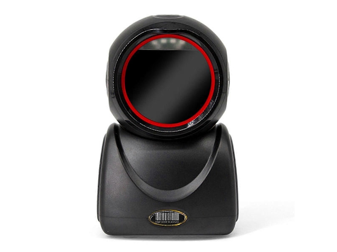 Leitor de Código de Barras Omnidirecional 2d, Leitor de Código Qr 1d e 2d para Desktop com Detecção Automática e Conexão Usb Data Matrix BRILVIBERA