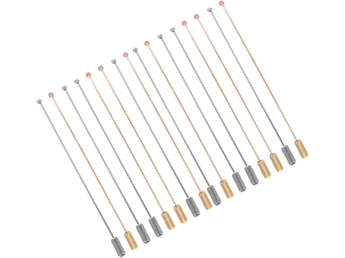 Conjunto De 20-pins Lapela E Chapéu Em Aço Inoxidável, Leves E Resistentes, Ideais Para O Escritório E Viagens, Com