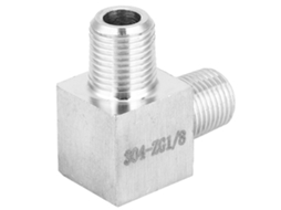 Laxiscreed Conjunto De Encaixe 90° Bspt Macho A Macho Para Tubos De 1/8 Aço Inoxidável 304