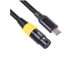 Usb c para xlr hona cabo tipo c hane até 3 pinos xlr hona microfone dator ljud datakabel 3 slowmoose