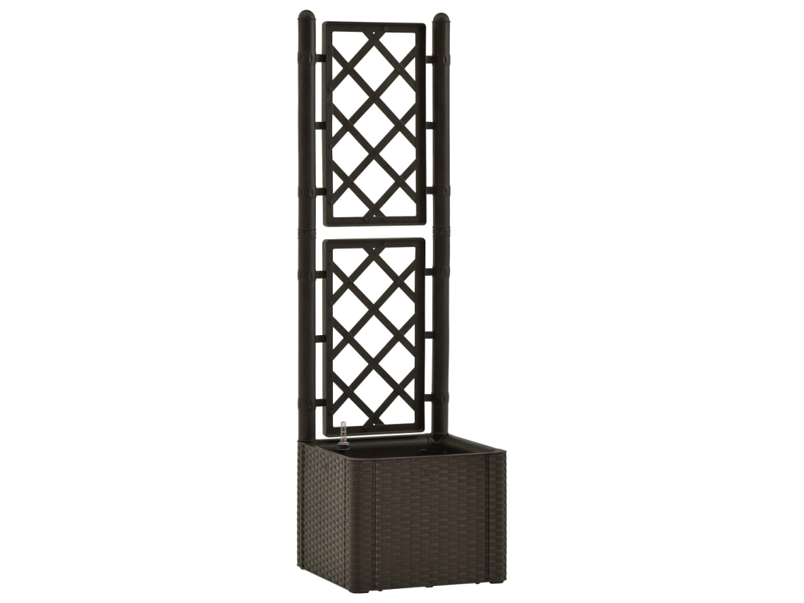 Raised Bed, Raised Beds Vidaxl Antracite Plástico (43 X 43 X 142 Cm)