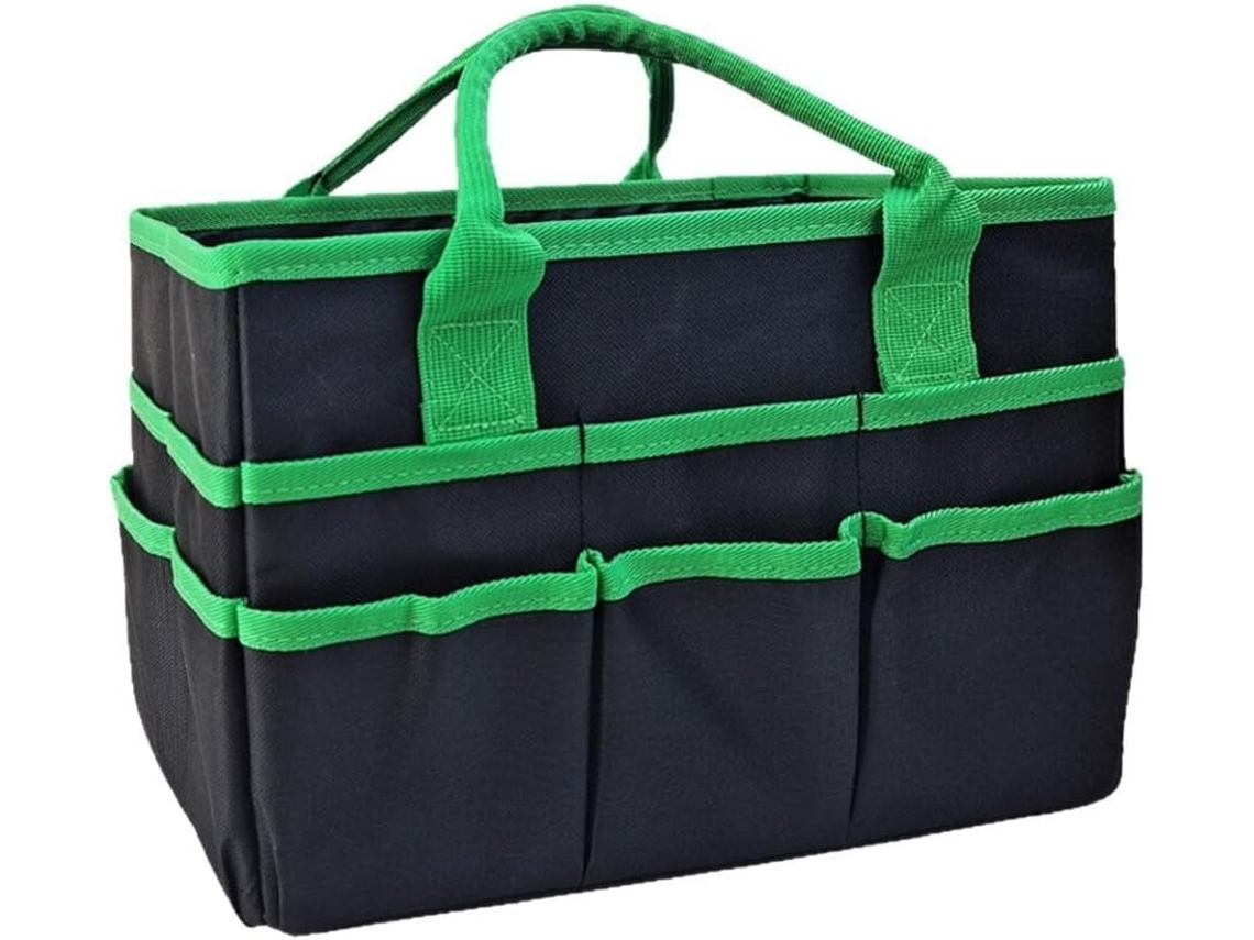 Bolsa Para Ferramentas De Jardinagem Com 10 Bolsos Externos, Bolsa De Tecido Oxford Para Guardar Equipamentos Jardinagem