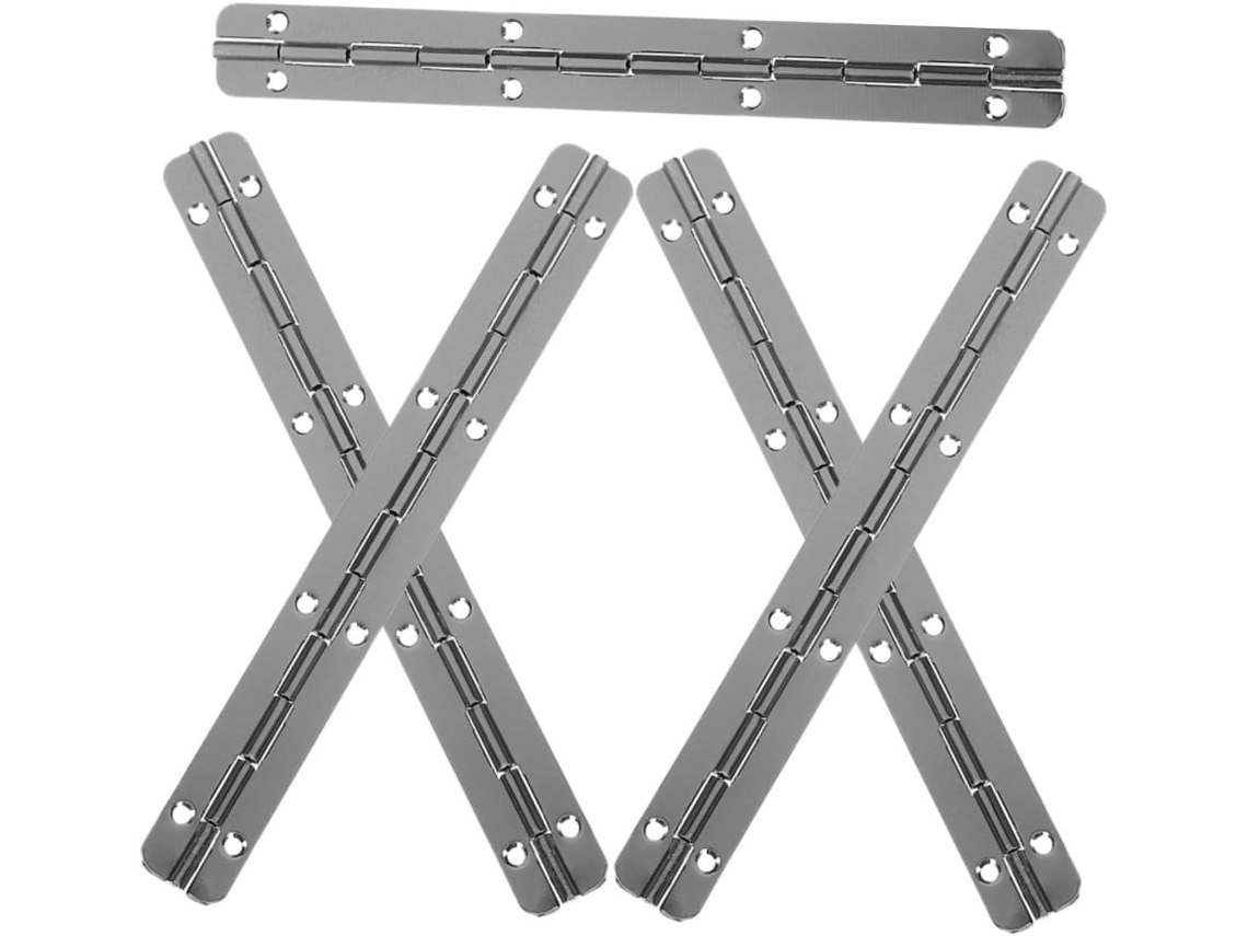 Conjunto De 5 Piano Em Ferro, Para Caixas E Móveis. Fácil Instalação.