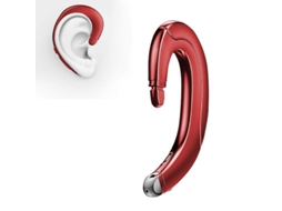 Fone de ouvido Bluetooth invisível mono com microfone e cancelamento de ruído S/MARCA