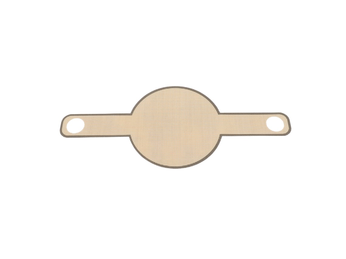 Correia de silicone S/MARCA resistente a altas temperaturas com cintas longas para forno