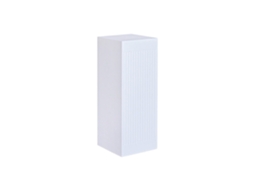 Pedestal de Resina Branca 30x30x80cm ALEXANDRA HOUSE LIVING