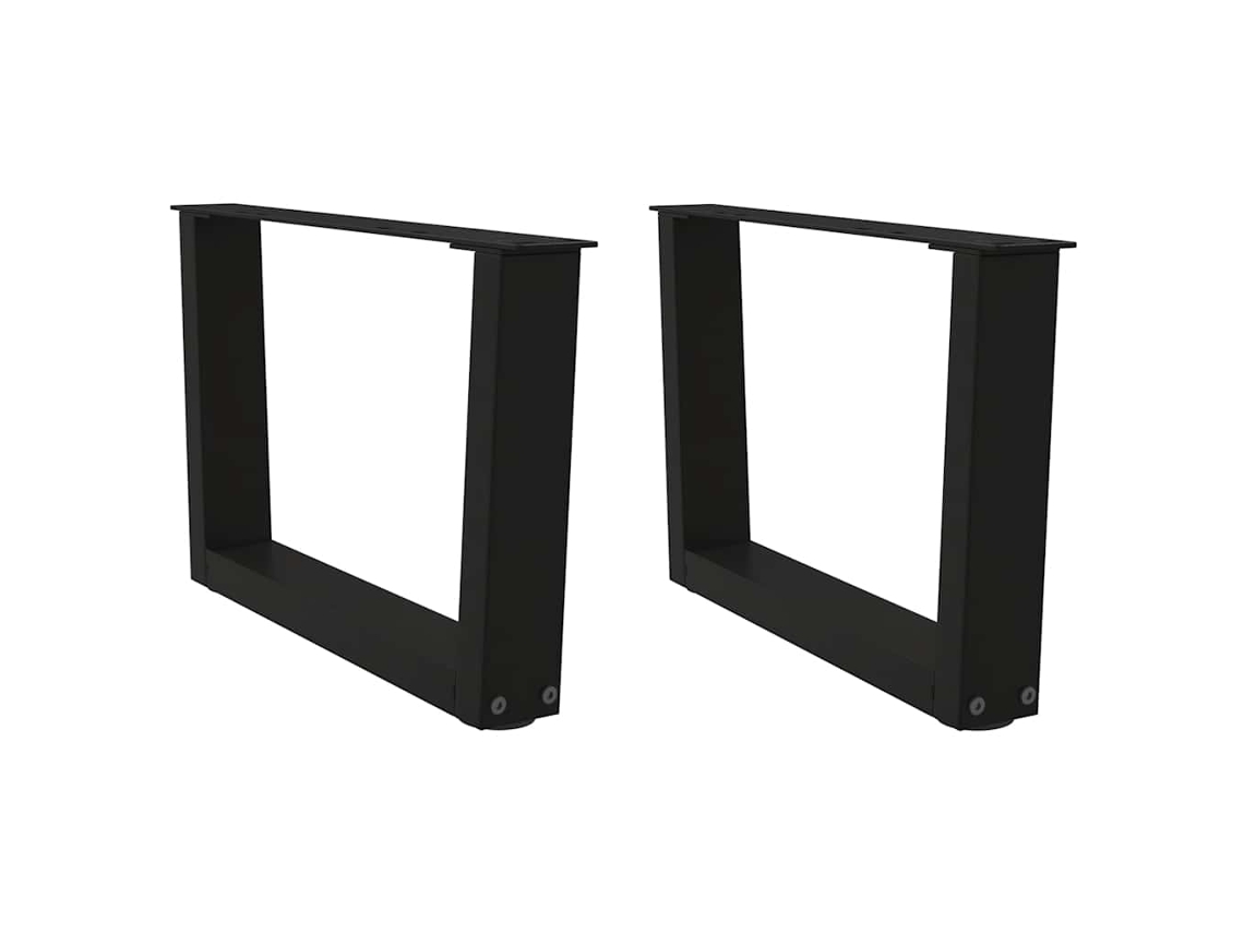 Coffee Table Leg, Coffee Table Legs Vidaxl Preto Aço (50 X (30-31.3) Cm)