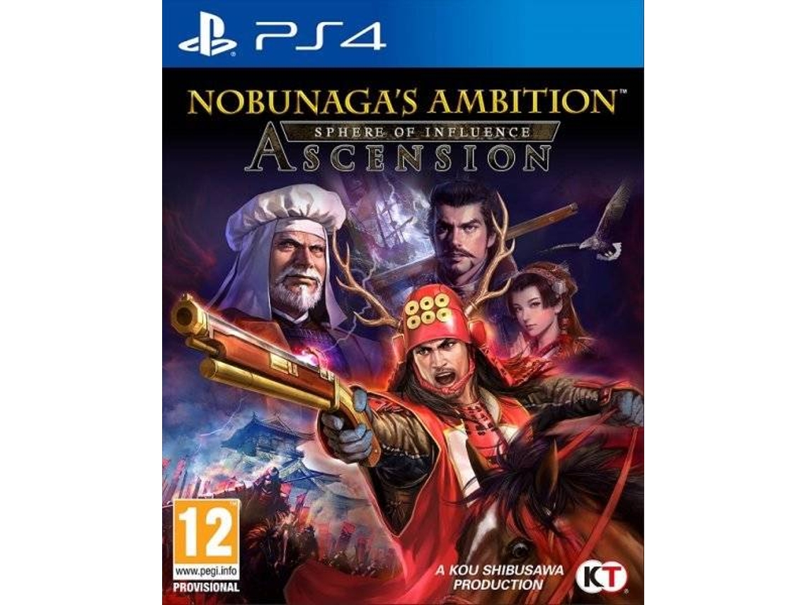 Jogo PS4 Nobunagas Ambition Sphere Influence