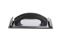 Suporte manual para lixa, suporte para lixa para polimento, bloco de polimento com espuma, ferramenta de lixamento e polimento