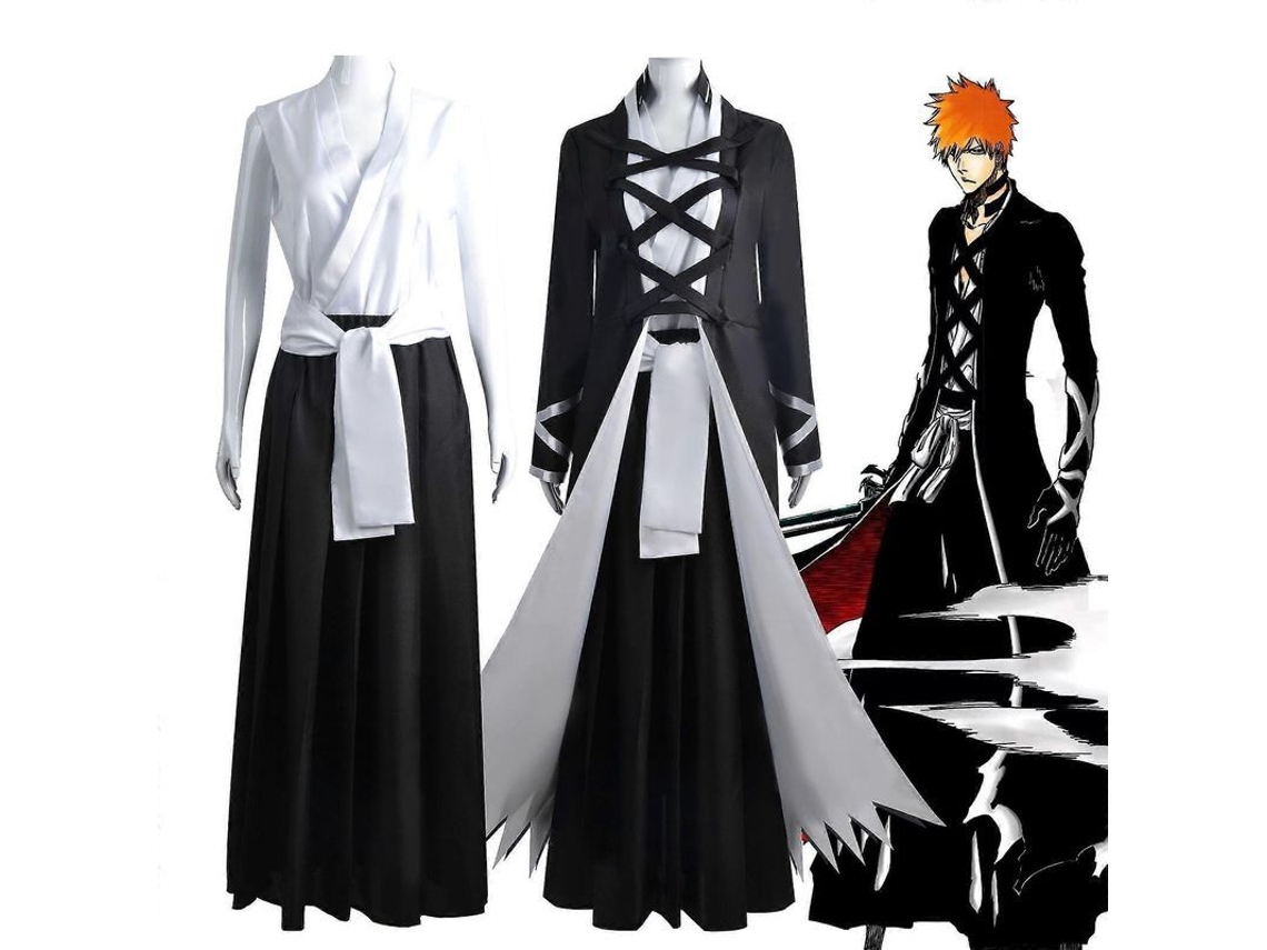 Traje De Animes Japoneses Para Games E Role-playing - Jaqueta, Calça, Camiseta E Cinto (tamanhos S A Xxxl)