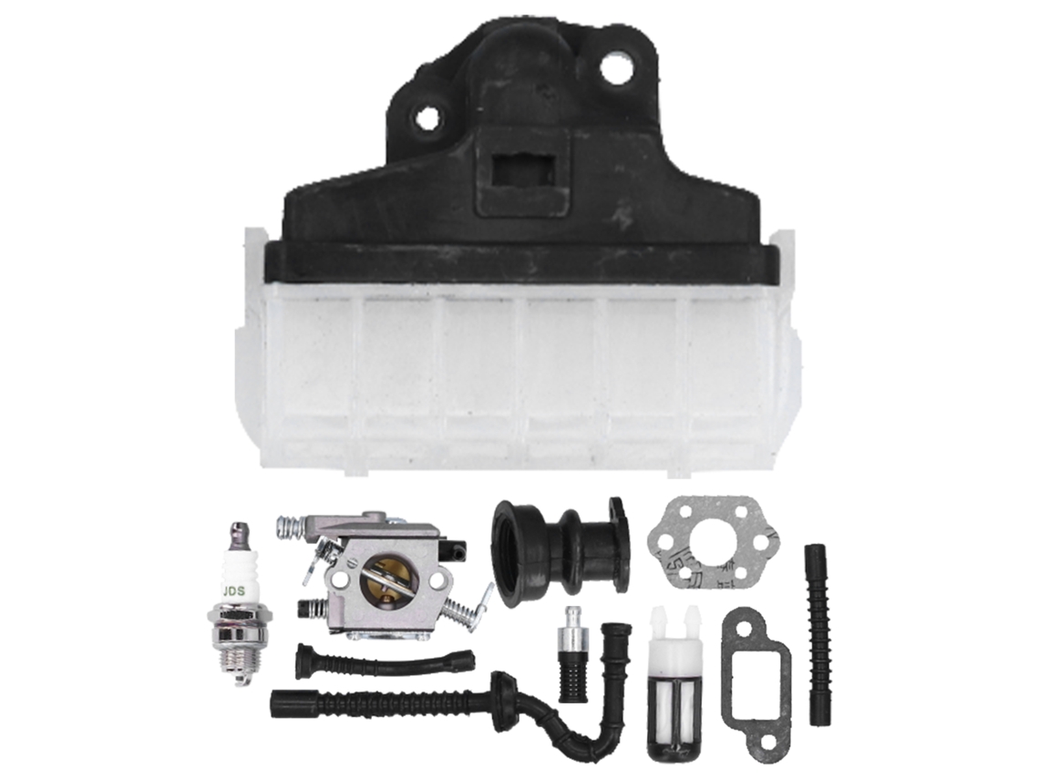 Kit de carburador Primerox para motosserras Stihl 021/023/025, com filtros e acessórios.