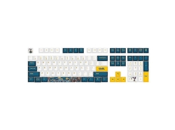 108 Teclas De Teclado National Chic Keycap Cherry Pbt Dye Sub Customizadas Teclas De Teclado Mecânico Slowmoose