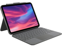 Teclado LOGITECH Combo Touch Cinzento Francês