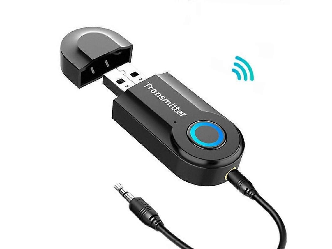 Transmissor E Receptor Bluetooth Com Aptx De Baixa Latência, Adaptador De Áudio Bluetooth Com Conector De 3,5 Mm.