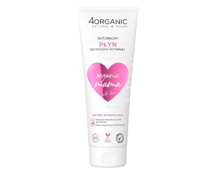 Sabonete íntimo orgânico para mamães, 250 ml 4organic