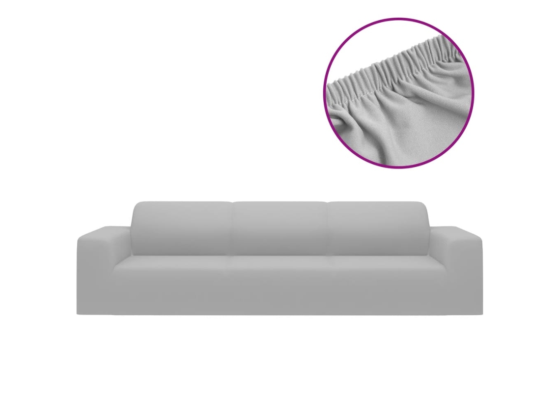 Couch Slipcover, Couch Slipcovers Vidaxl Cinzeto Jersey (n/a)