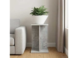 Vidaxl Suporte Para Plantas Cinzento Cimento 25 X 25,5 X 40,5 Cm