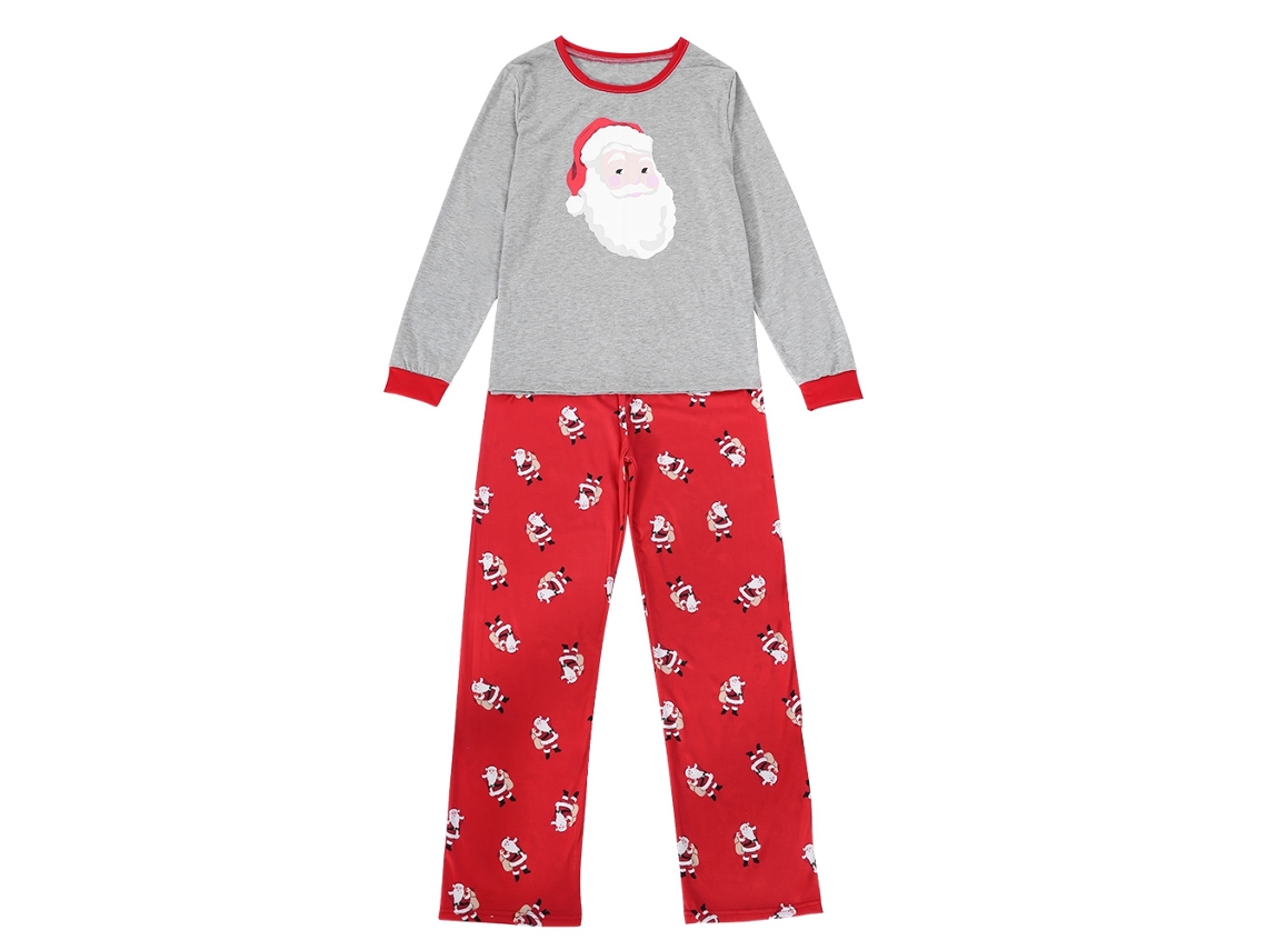 Conjunto De Pijama Natal Laxiscreed Para Família Com Camisolas De Manga Longa E Pijamas Homens L