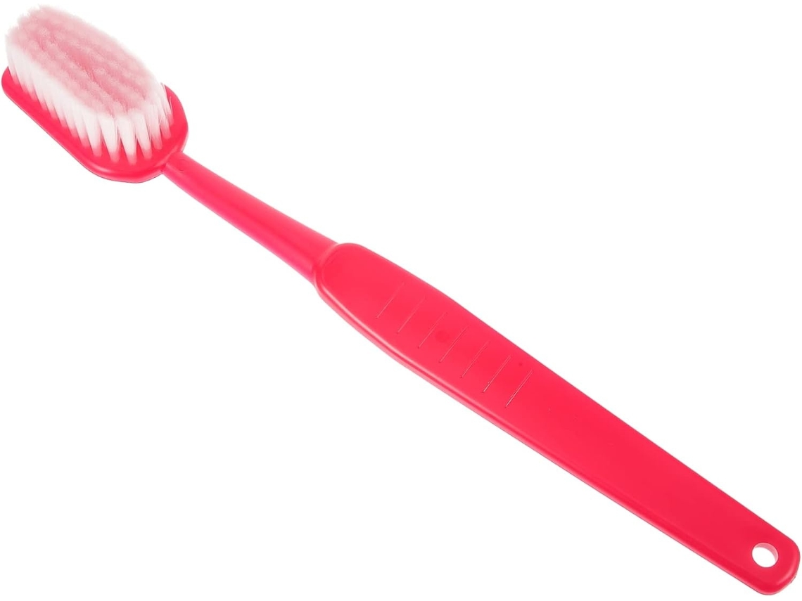 Lurelia Aplicador De Loção Para Costas, Pernas E Pés, Com Argola, Massagem Suave E Cor Vermelho