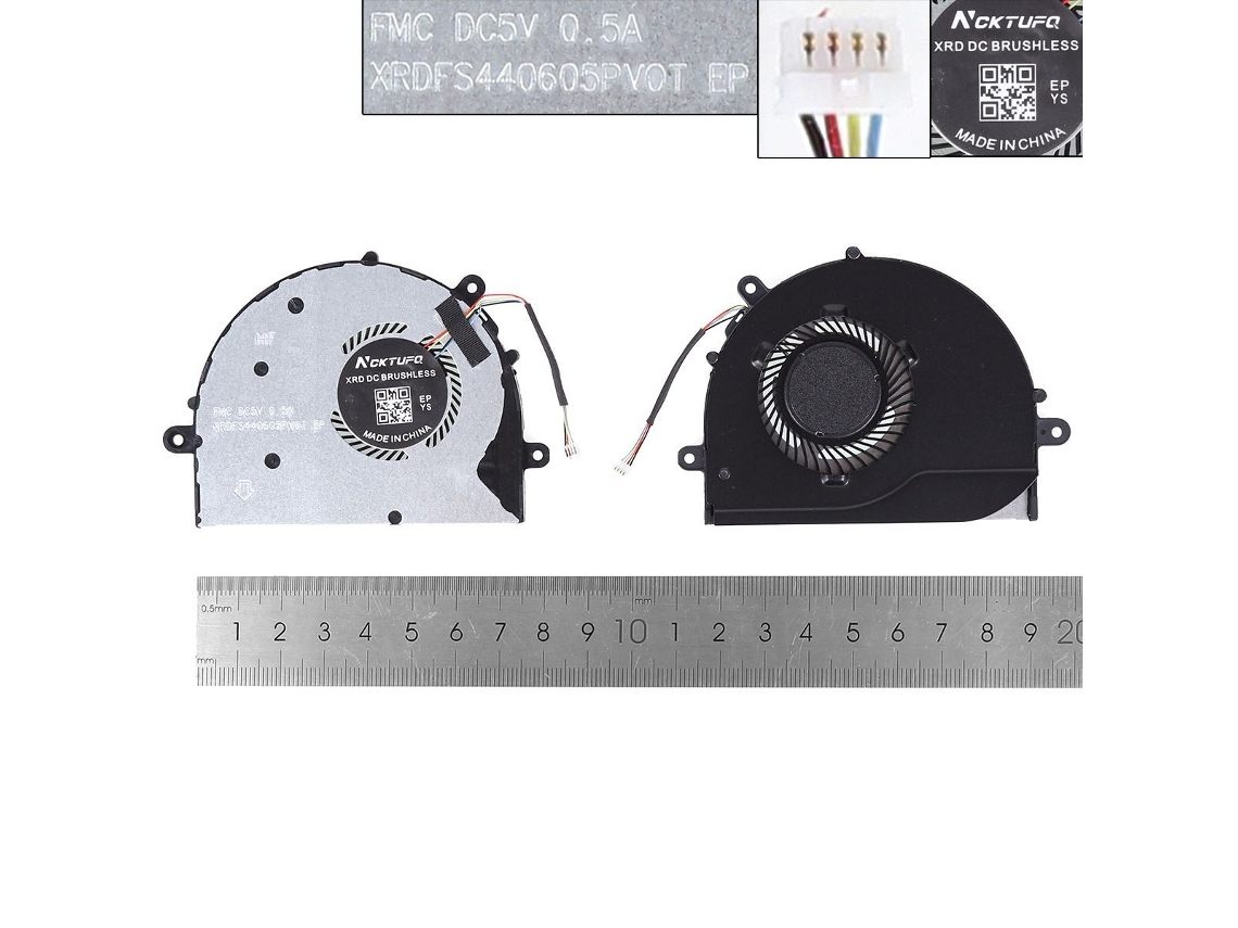 Ventilador para notebook Lenovo Yoga 720 Yoga 320 Yoga 720 12ikb Fk3v