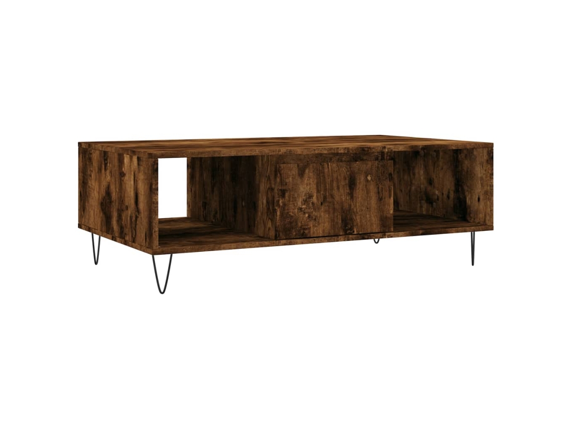Mesa de Centro Carvalho Fumado MAISON EXCLUSIVE Derivados de Madeira 104x60x35 cm