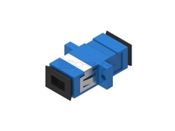 SC-SC OS2 Simplex Adapter, Singlemode, Plastic housing, blue color