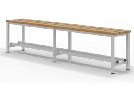 Banco De Madeira Spacio Norrköping Estilo Nórdico Para Uso Profissional E Doméstico, Vestiários, Quartos, Decoração Exterior. (2 Metro)