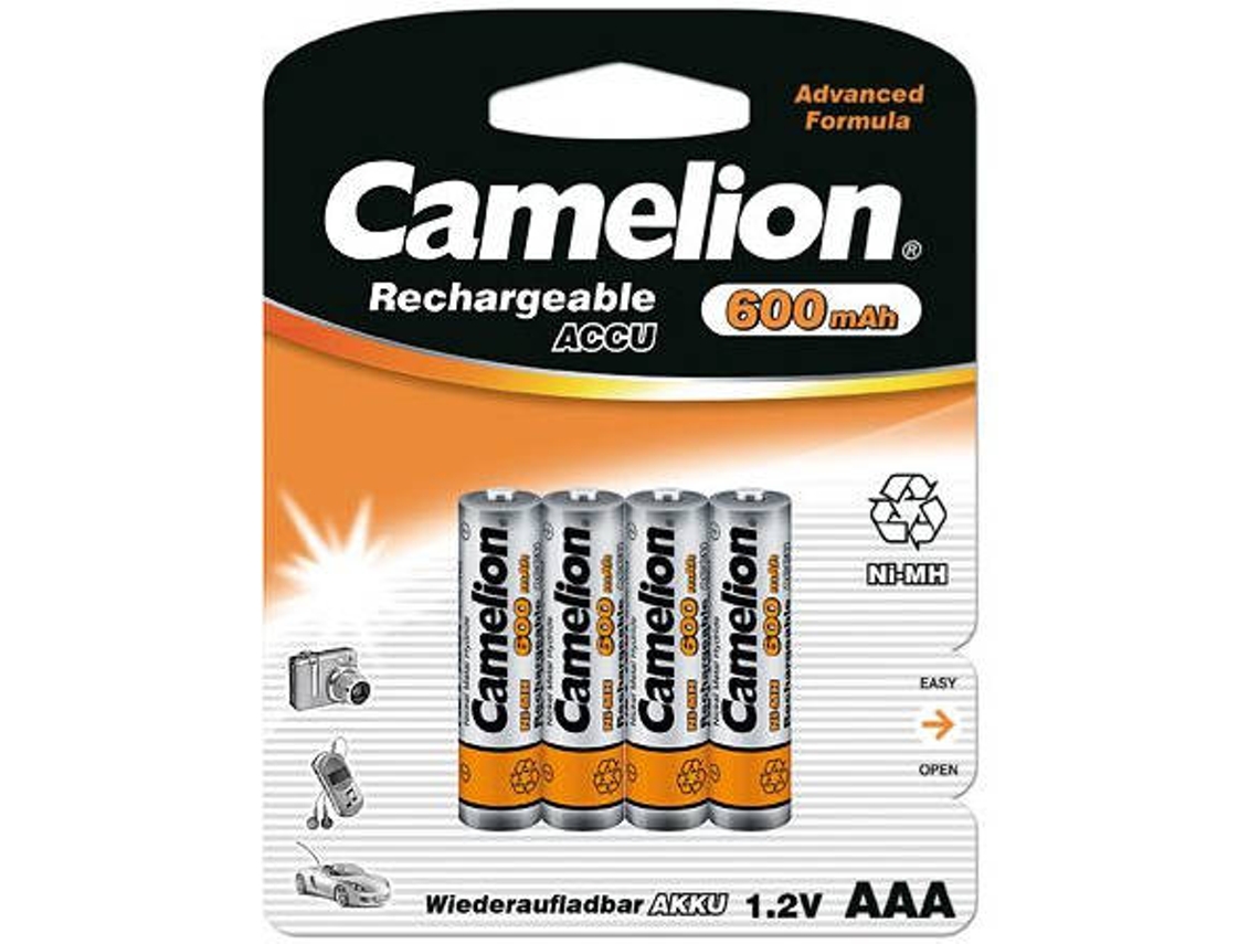 Pilhas CAMELION NH-AAA600-BP4
